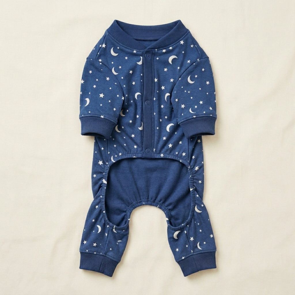 TOVQIRANO™ SundaySoft Dog Pajamas – Cozy Stretch Pet Onesie, Puppy Sleepwear & Indoor Dog Clothing