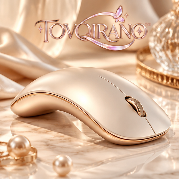 TOVQIRANO™ LUNE Arc Wireless Mouse