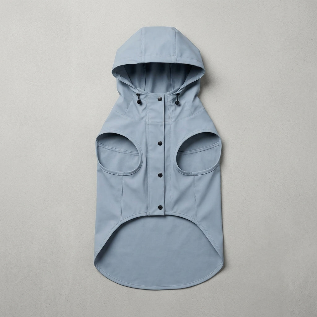 TOVQIRANO™ DriftShell Waterproof Dog Raincoat – Lightweight Pet Rain Jacket, Windbreaker & Outdoor Puppy Coat