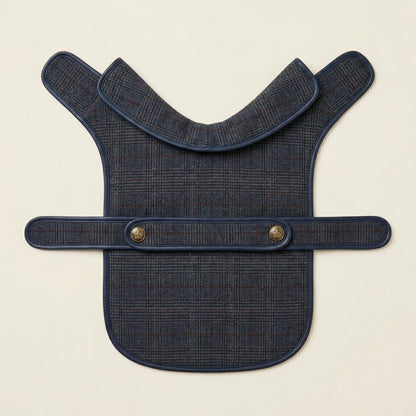 TOVQIRANO™ Heritage Plaid Dog Coat – Tailored Puppy Jacket, Classic Fall & Winter Pet Outerwear